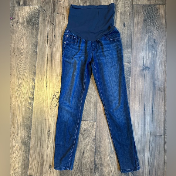 INDIGO BLUE maternity jeans in size small petite - Picture 1 of 4